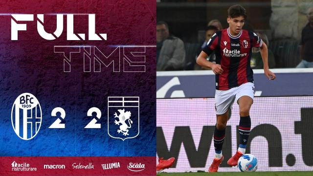 Bologna-Genoa 2-2, highlights