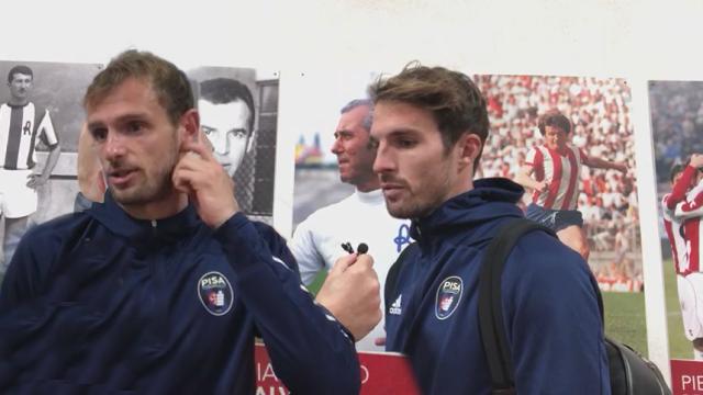 Vicenza-Pisa 4-4, le voci di Gucher e De Vitis post gara