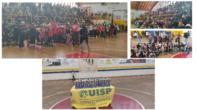 Monsampolo del Tronto, grande successo con oltre 165 atleti per edizione 2025 dei giochi regionali di pattinaggio corsa