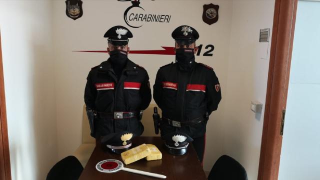 Carabinieri San Benedetto: duro colpo allo spaccio di cocaina, arrestato corriere 36enne