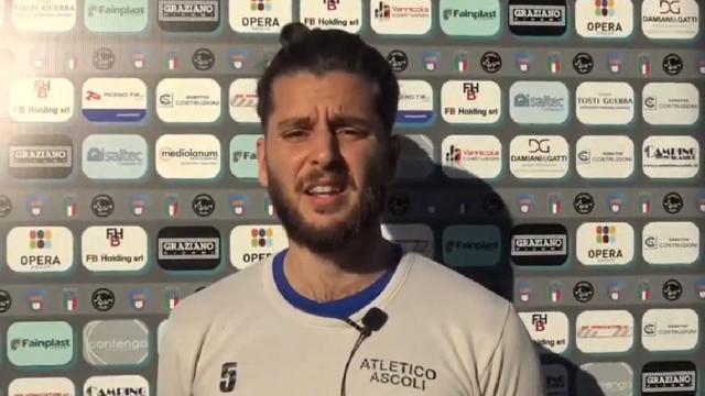 Atletico Ascoli, la voce di Nicolosi: “A Porto d'Ascoli grande vittoria. Sangiustese ben attrezzata”
