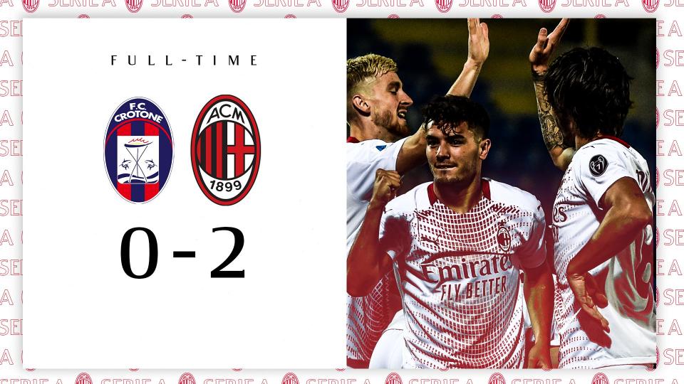 Crotone-Milan 0-2, highlights