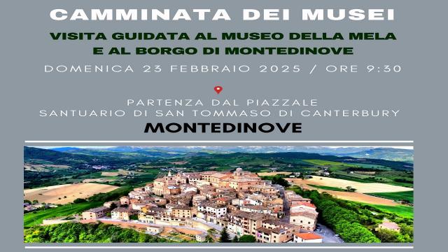 Unione Sportva Acli Marche, il progetto ''Camminata dei musei'' fa tappa a Montedinove