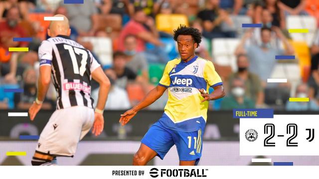 Udinese-Juventus 2-2, highlights