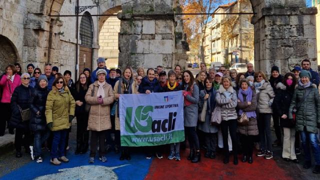 Unione Sportiva Acli: ''Camminata dei musei'', successo di partecipanti per 'Ascoli Romana'