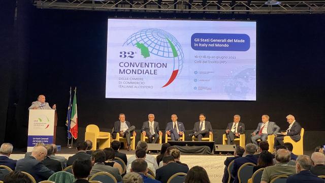 Colli del Tronto, le voci nella seconda giornata della 32esima Convention delle Camere di Commercio italiane all'estero