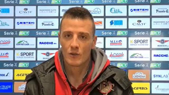 Cremonese-Reggina 1-1, Ciofani: “Ci prendiamo il punto ma sono arrabbiato per l'andamento della gara”