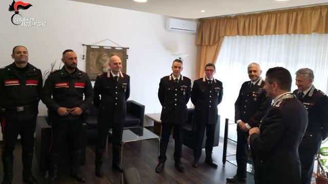 Ascoli Piceno, consegnate importanti ricompense ai Carabinieri del Comando Provinciale