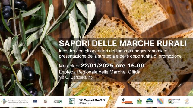 Offida, ''Sapori delle Marche Rurali'': presentazione della strategia comune e partecipata