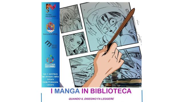 Offida, ''Quando il disegno fa leggere'': un laboratorio di manga per ragazzi alla biblioteca ''Portelli''