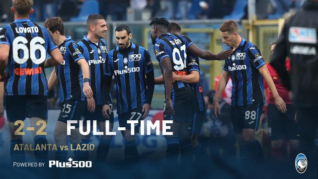 Atalanta-Lazio 2-2, highlights