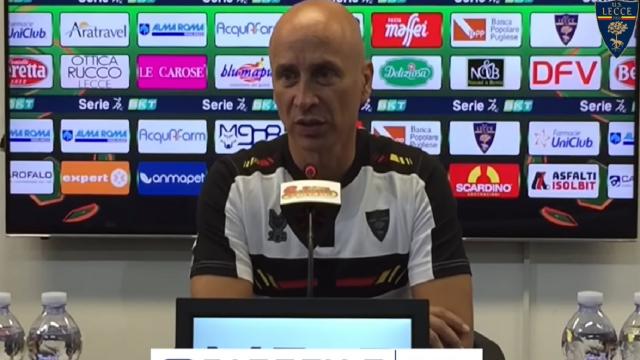 Lecce-Pordenone 0-0, la voce di Corini: “Farò delle valutazioni in Coppa in vista dell'importante trasferta di Ascoli”