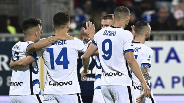 Cagliari-Inter 1-3, highlights