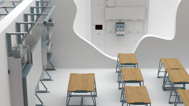 Ascoli Piceno, inaugurazione aule con arredi antisismici all’Istituto 'Fermi–Sacconi- Ceci'. Iniziativa pilota di Unicam