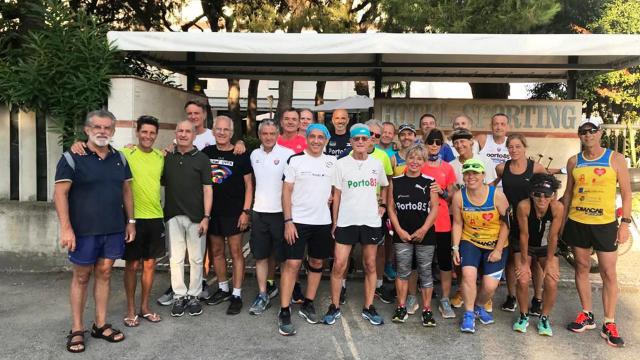 Alla Sentina i ragazzi del Porto 85 e altri fedeli amici in corsa per ricordare 'il Capo', Roberto Silvestri 