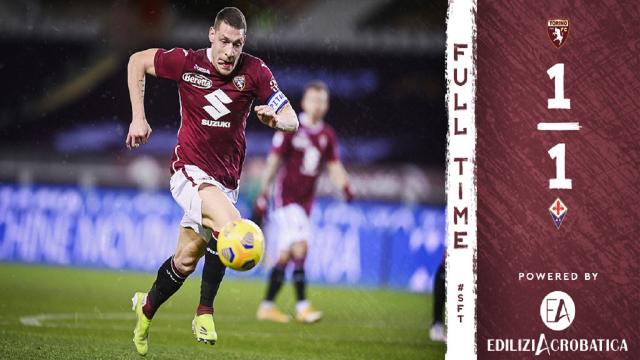Torino-Fiorentina 1-1, highlights