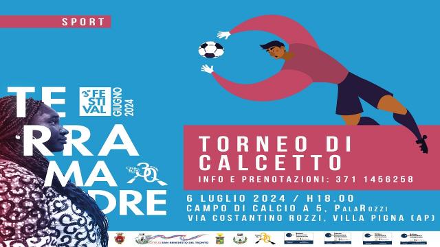 Festival Terra Madre 2024, Torneo di Calcetto per l'integrazione al PalaRozzi di Villa Pigna