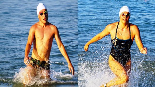 Nuoto, Davide Morganti e Chiara Spinozzi primi nel ''Miglio Marino - VIII Memorial Nazzareno Bamonti''