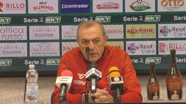 Benevento-Perugia 0-2, voci Cannavaro (“Bruttissimo ko, soliti errori”) e Castori (“Confermato il trend in crescita”)