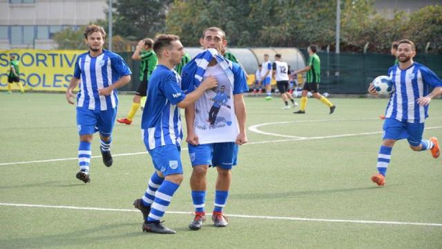 Promozione girone B, il Monticelli pareggia 1-1 col Montecosaro. A segno Gibellieri