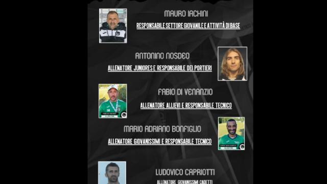 Atletico Ascoli, definito l'organigramma del settore giovanile coordinato da Iachini