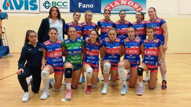 Volley, sconfitta per la De Mitri-Carlo Forti contro l'Apav Bcc Fano. Sbernini: “La nostra è una squadra in costruzione”