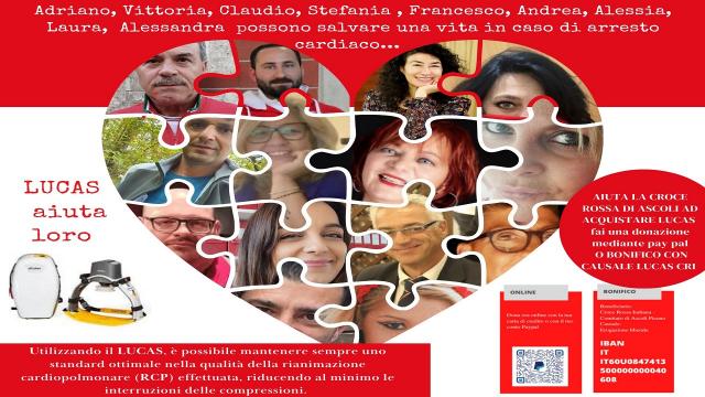 Ascoli Piceno, i volontari della Croce Rossa Italiana al Battente Shopping&More