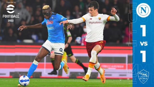 Napoli-Roma 1-1, highlights