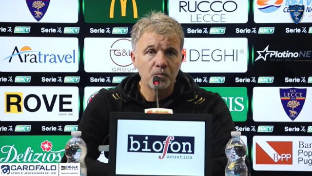 Lecce-Reggina 2-0, le voci di Baroni (“Ottima gara, lascio guardare classifica ai tifosi”) e Gargiulo 