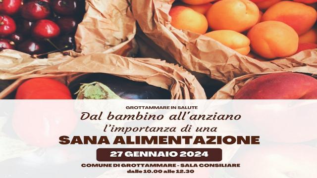 Grottammare, Comune e Ast Ascoli Piceno insieme sulla ''Sana alimentazione''