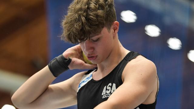Asa Ascoli, bronzo per il pesista Nardocci ai Campionati italiani Allievi indoor ad Ancona