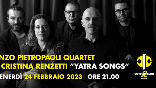 Cotton Jazz Club Ascoli Piceno, concerto del quartetto di Enzo Pietropaoli con ospite Cristina Renzetti