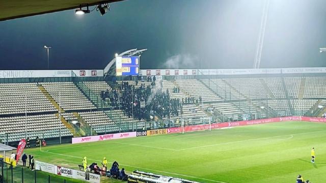 Modena-Ascoli, dato definitivo dei tifosi bianconeri nel Settore Ospiti del ''Braglia''