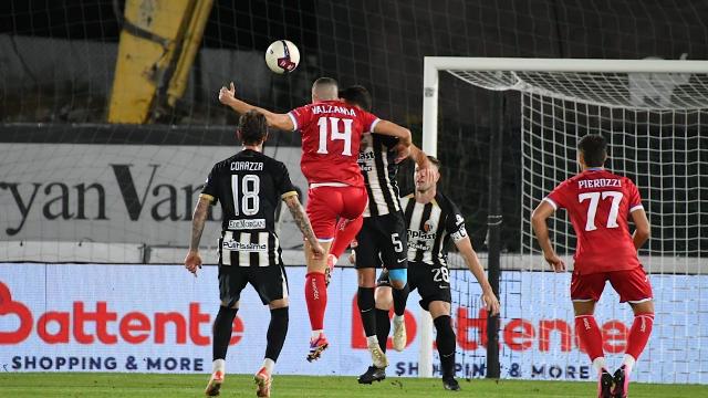 Ascoli-Pescara 1-2, troppi errori difensivi. Vergani e Bentivegna condannano il Picchio al terzo ko interno