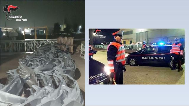 Carabinieri Ascoli Piceno: contrasto ai furti, recuperata refurtiva e denunciate quattro persone