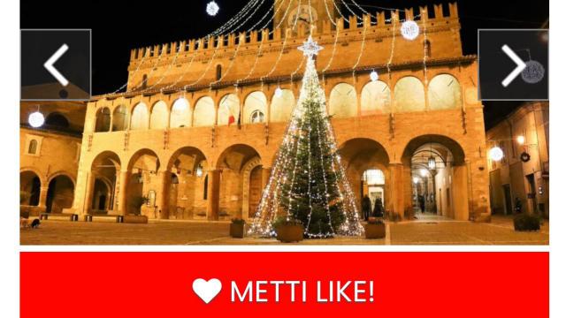Offida, al via contest natalizio per votare il miglior albero di Natale