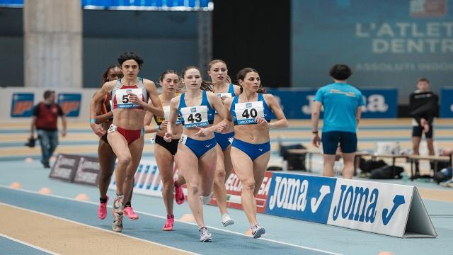 Atletica leggera, tre medaglie per le Marche nella giornata finale dei Campionati italiani assoluti indoor