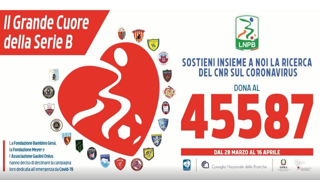 Lega Serie B e Cnr rafforzano impegno nella lotta al Coronavirus con l'aiuto degli italiani