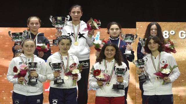 Scherma, cinque medaglie per le Marche al 58° Gran Premio Giovanissimi ''Renzo Nostini''