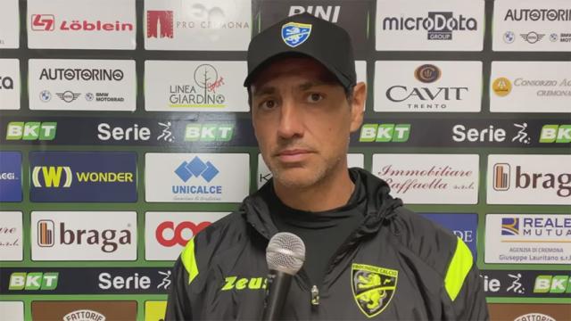 Cremonese-Frosinone 4-0, le voci di Pecchia e Nesta post gara