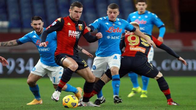 Genoa-Napoli 2-1, highlights