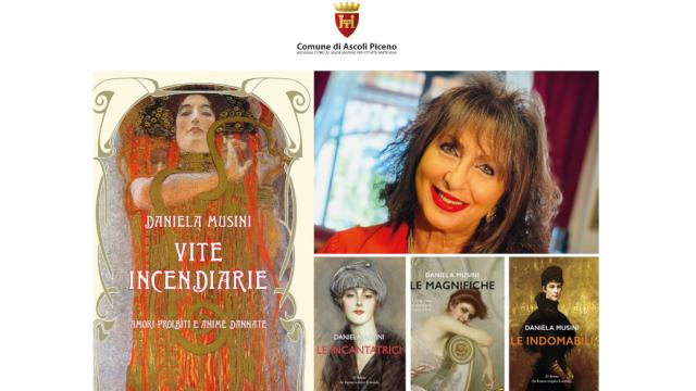 Ascoli Piceno, evento dedicato alle donne: alla Rinascita ''Vite incendiarie'' di Daniela Musini