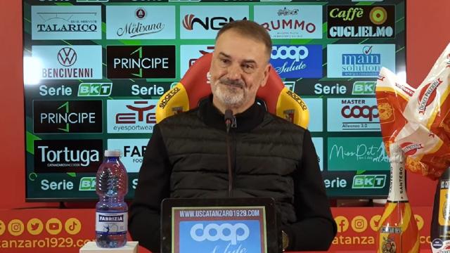 Catanzaro-Reggiana 0-1, voci Vivarini (“Non c'erano gli spazi”) e Nesta (“Vittoria che premia l'ultimo periodo”)