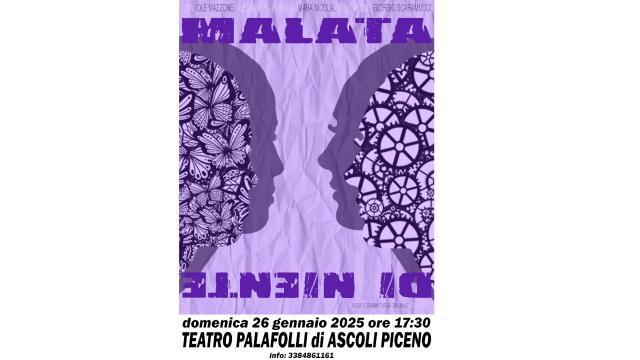 Al PalaFolli di Ascoli Piceno in scena lo spettacolo ''Malata di niente'' di Igor Ardini