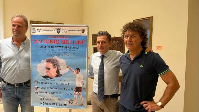 Calcio a 5, ad Ascoli Piceno la quinta edizione del Memorial 'Antonio Bellini'