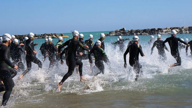 San Benedetto del Tronto, gara di triathlon Silver 'VII Memorial Gino Orsini' organizzata dal Porto 85 Polisportiva