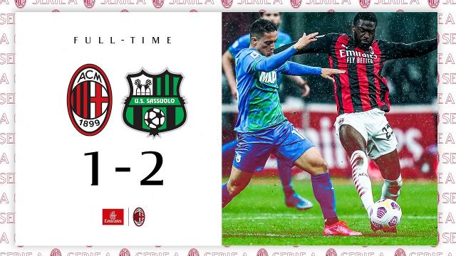 Milan-Sassuolo 1-2, highlights