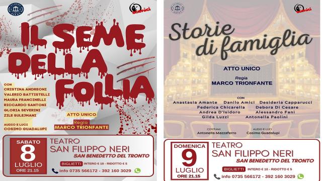 San Benedetto: San Filippo Neri, in palcoscenico con gli allievi dell’Accademia AIFAS