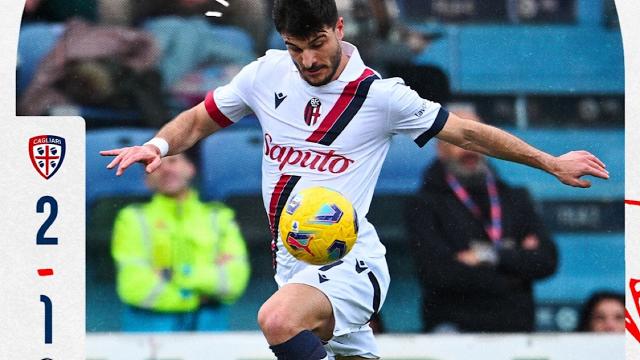 Cagliari-Bologna 2-1, per l'attaccante ascolano Orsolini arriva il 45° gol in Serie A 