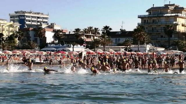 Nuoto, a Porto d'Ascoli l'edizione 2023 del 'Miglio Marino - VIII Memorial Nazzareno Bamonti' 